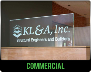 Reception Area Sign